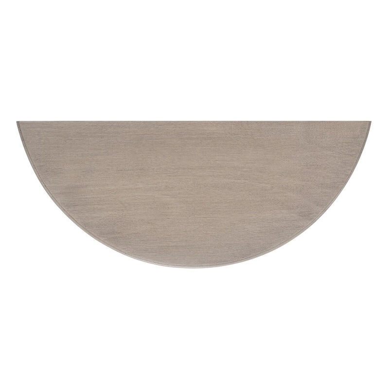 Puoliympyränmuotoinen konsolipöytä – 71 cm (L) x 30 cm (S) x 71 cm (K)
