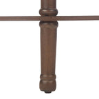 Puoliympyränmuotoinen konsolipöytä – 71 cm (L) x 30 cm (S) x 71 cm (K)