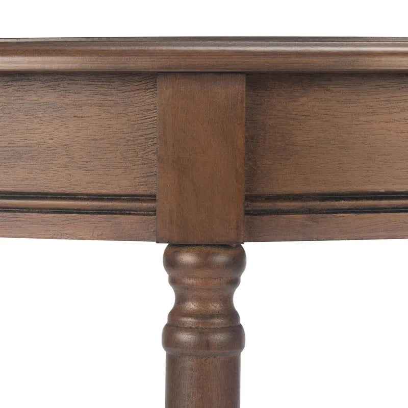 Puoliympyränmuotoinen konsolipöytä – 71 cm (L) x 30 cm (S) x 71 cm (K)