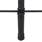 Puoliympyränmuotoinen konsolipöytä – 71 cm (L) x 30 cm (S) x 71 cm (K)